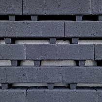 Waterpasserende longstone WaterWijs 7 cm antraciet