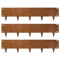 Kantopsluiting MA Edge Cortenstaal h16x106 cm (24cm incl punt)