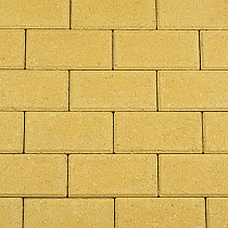 Betonstraatsteen 8 cm geel komo