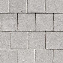 Dubbelklinker 8 cm grijs komo