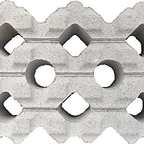 Grasbeton WaterWijs 40x60x12 cm grijs profiel (VE)