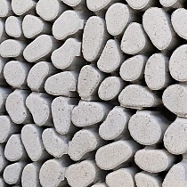 Keigrassteen 45x45x10 cm grijs