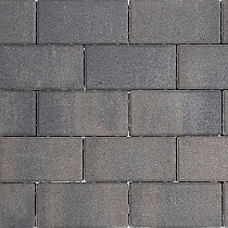 Patio brick 6 cm dark sepia komo