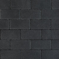 Patio betonstraatsteen 6 cm black TOP mini facet komo