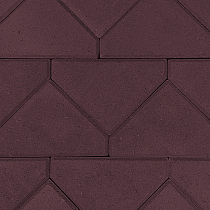 S-top bisschopsmuts 8 cm paars komo