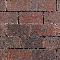Stonique trommel betonstraatsteen 6 cm oud emmen