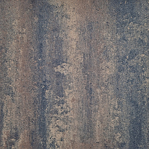 H2O comfort square 60x60x4 cm metallica corten