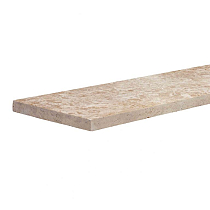 Afdekband Travertin Economix 100x30x3 cm oppervlak geborsteld