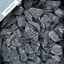 Hardsteen antraciet split 16/32 los afgehaald