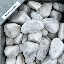 Polar White Rond 40/60