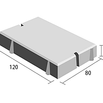 Verhardingsplaten 120x80x12 cm