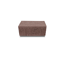 Oud Hollandse dikformaat 21x7x8 cm Roodbruin