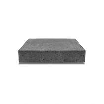 Oud Hollandse halve traptrede 50x40x20 cm Antraciet