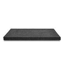 Oud Hollandse opsluitband gewapend 100x50x7 cm Carbon