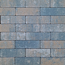 Dikformaat strak 21x7x6 cm tricolore komo