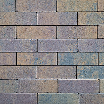 Dikformaat strak 21x7x6 cm oud bussum komo