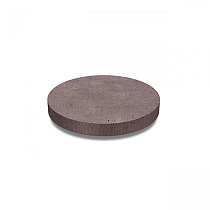 Oud Hollandse ronde tegel 100x7 cm Taupe