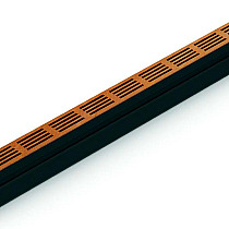 ACO Slim-Line met Corten rooster 100 cm