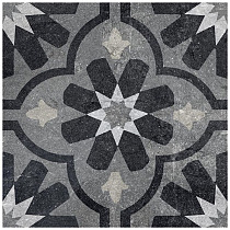 GeoCeramica® 80x80x4 Decoro Tulipani