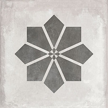 GeoCeramica® 60x60x4 Etoile Silver base