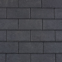 Betonstraatsteen 6 cm antraciet komo