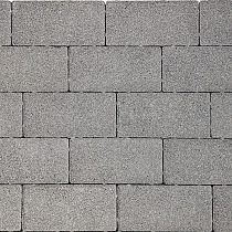 Nature top betonstraatsteen 6 cm spotted grey mini facet komo