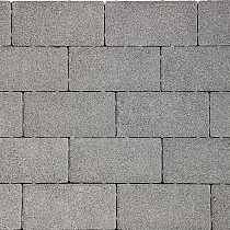 Nature top betonstraatsteen 8 cm spotted grey mini facet