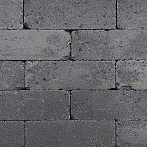 Stonique trommel longstone 7 cm antraciet