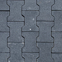 B-keus h-klinker zwart 8cm