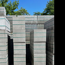 B-keus tegel 50x50x5 Grijs met velling