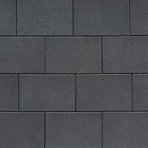 H2O comfort square 20x30x6 cm black