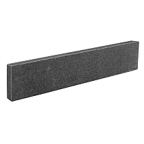 Opsluitband Tibet Asian Black 2.0 100x20x6 cm rondom gezaagd en riven, met facet