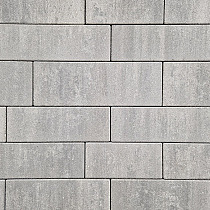 Patio straight exclusive 7 cm concrete