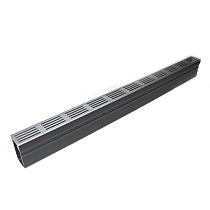 ACO Slim-Line met RVS rooster 100 cm