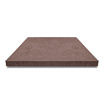 Oud Hollandse tegel gewapend 80x80x5 cm Roodbruin