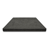 Oud Hollandse tegel gewapend 80x80x5 cm Carbon