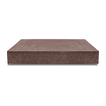 Oud Hollandse traptrede 100x40x20 cm Roodbruin
