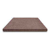 Oud Hollandse tegel gewapend 100x100x5 cm Roodbruin