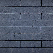 Dikformaat strak 21x7x8 cm antraciet komo