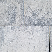 Straksteen 60x30x5 cm grijs/zwart