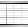 ACO Highline Maasrooster RVS 30/10, L=100cm
