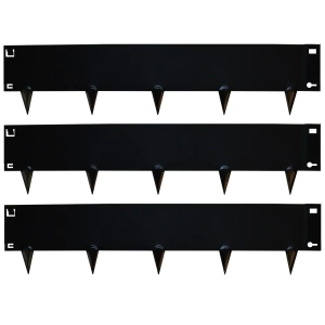 Kantopsluiting MA Edge zwart gecoat h16x106 cm (24cm incl punt)