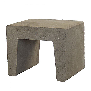 Mini-U-Element Grijs 30x40x30 cm