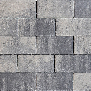 Design brick 6 cm nero/grey komo
