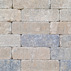 Stonique trommel longstone 7 cm musselkalk