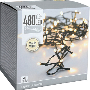 LED Verlichting 36m warm-wit