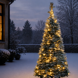 Pop-up Besneeuwde Kerstboom 150cm (OUTDOOR)
