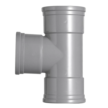 PVC T-stuk 90gr 110x110mm 3XMM