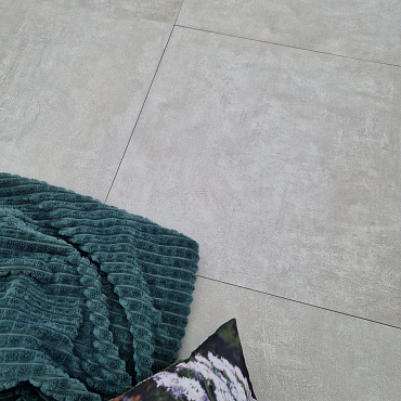 SolidSquare keramisch 60x60x3 cm puzzolato grigio