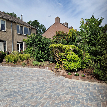 Betonstraatsteen 6 cm tricolore komo